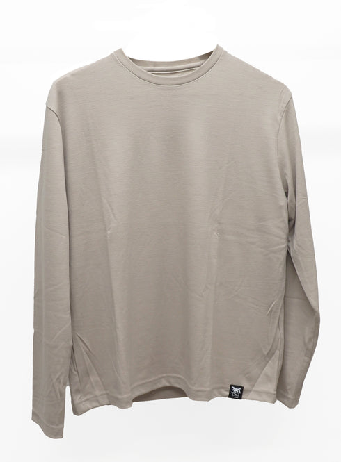 C/O. 尾州ウールクルーネックカットソー/Bishu wool crew neck T-shirt